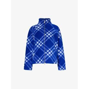 New With Tags ❤️Burberry Plaid Novacheck Faux Fur Jacket❤️